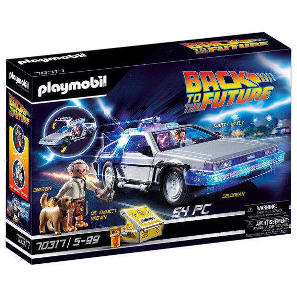 Image of Back to the Future DeLorean - PL70317 - PLAYMOBIL Back to the future (PL70317)